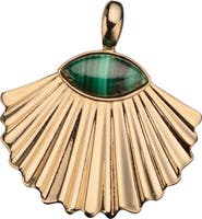 Jennifer Zeuner Rowe Malachite Fan Charm