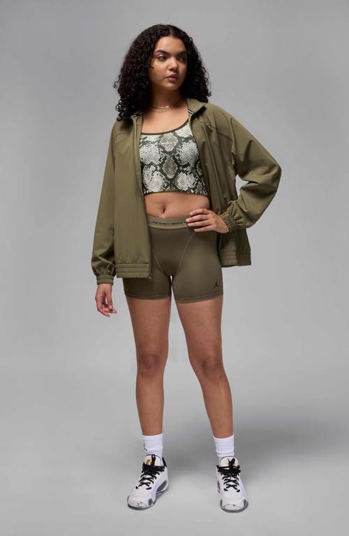 Jordan Leak Protection Period Bike Shorts In Green