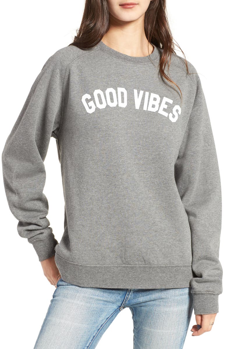 Sub_Urban Riot Good Vibes Willow Sweatshirt, Main, color, 