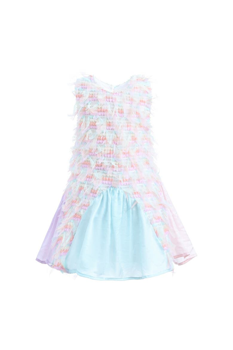Rainbow Quilted Dress, Alternate, color, Pink
