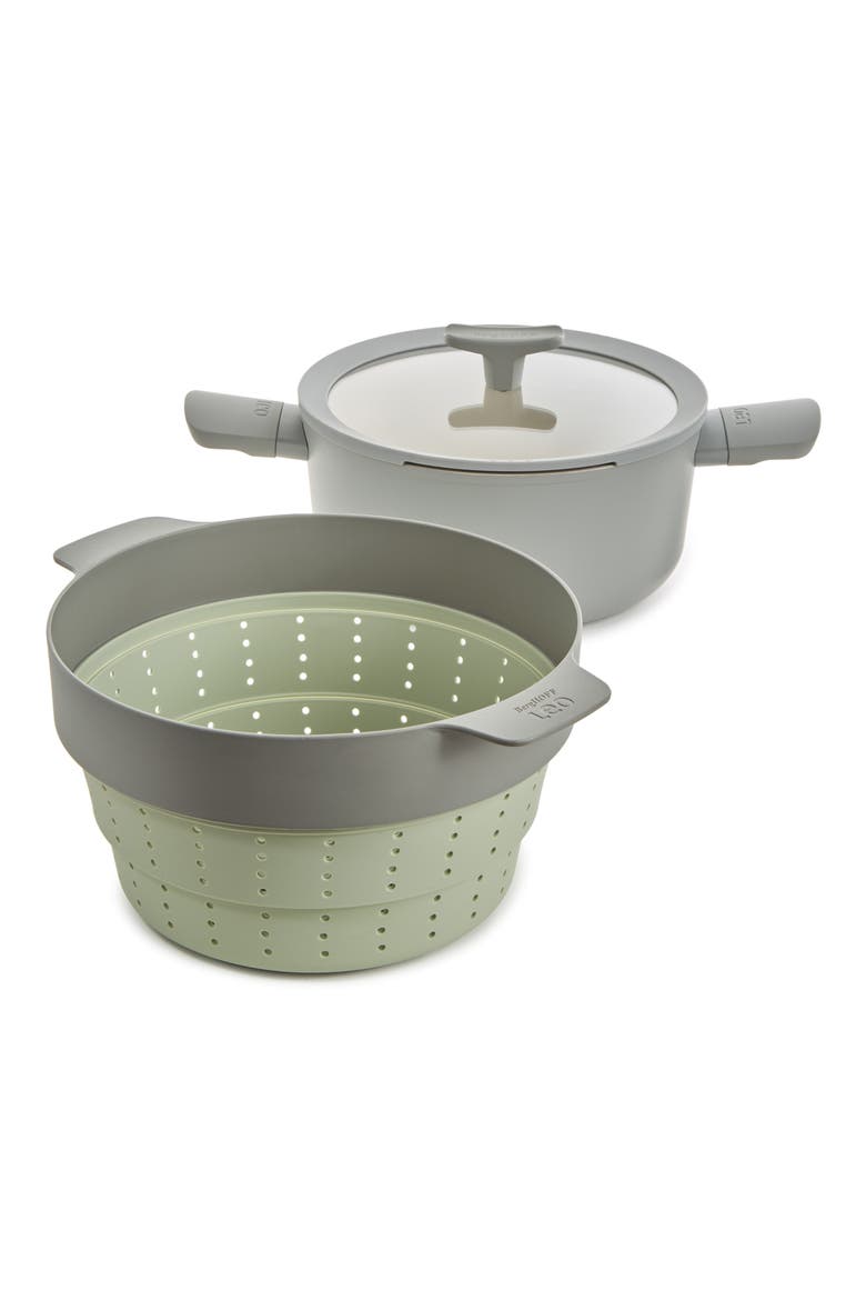 Leo Balance 3-Piece Steamer Set, Alternate, color, MOON MIST