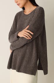 Eileen Fisher Chenille Rib Sweater