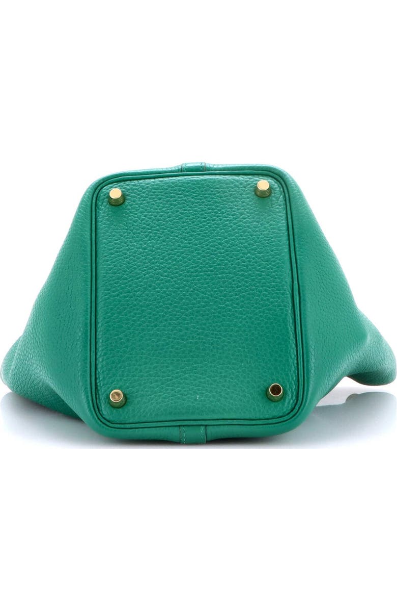 Pre-Owned Hermes Picotin Lock Bag Clemence PM, Alternate, color, Vert Vertigo