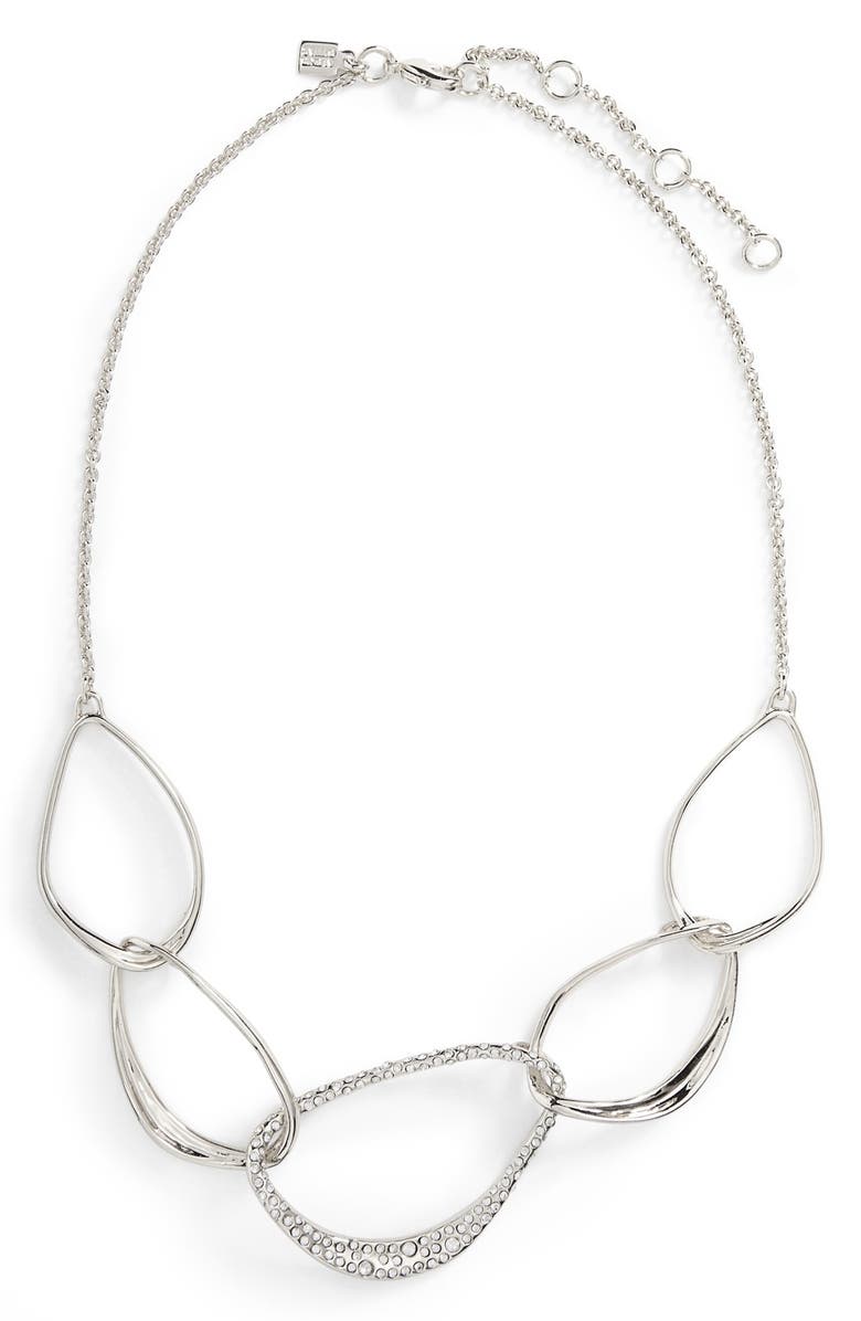 Alexis Bittar 'Miss Havisham' Link Bib Necklace, Main, color, 