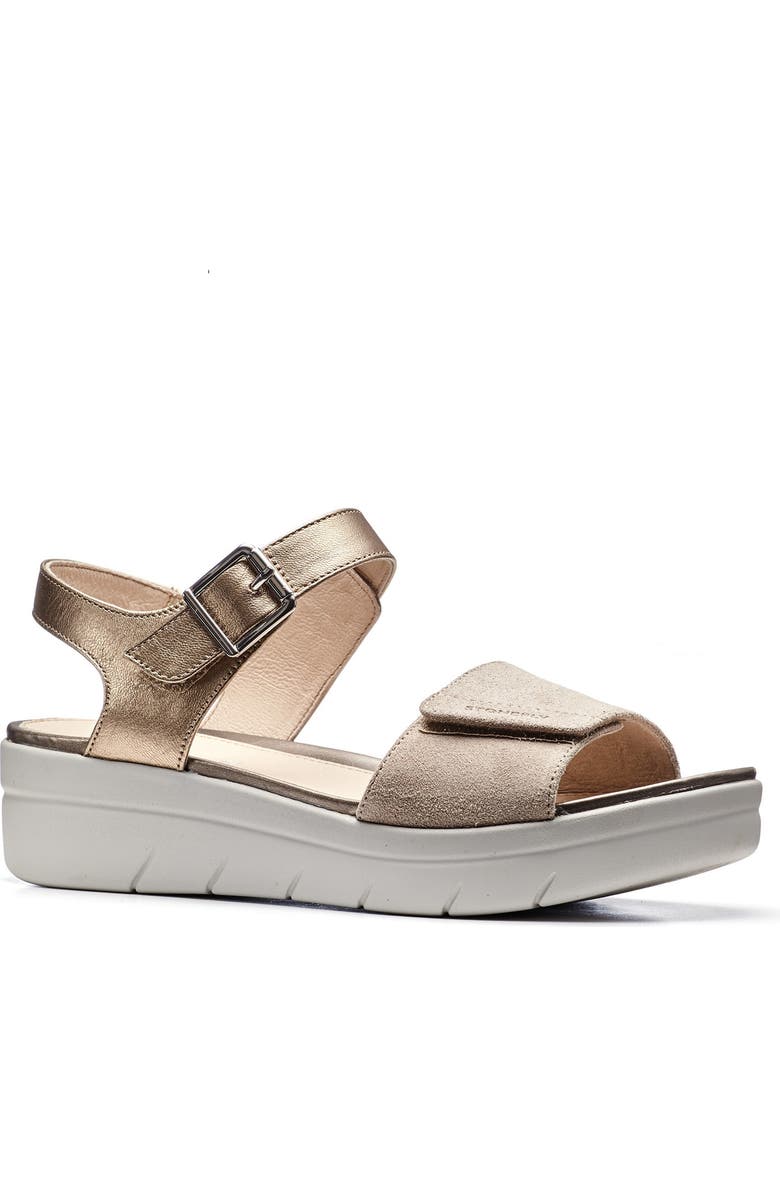 Stonefly Aqua III Platform Sandal, Main, color,