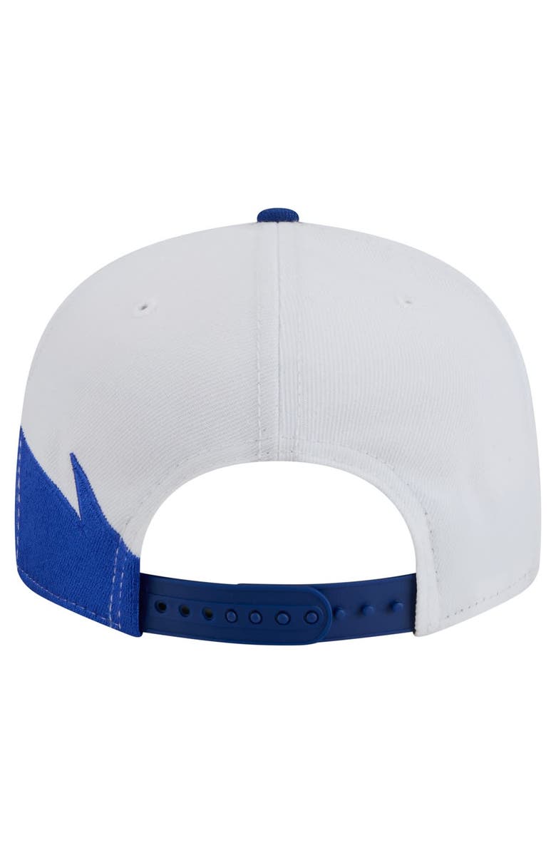 New Era Men's New Era Royal/White Toronto Blue Jays Jagged 9FIFTY Snapback Hat, Alternate, color, 
