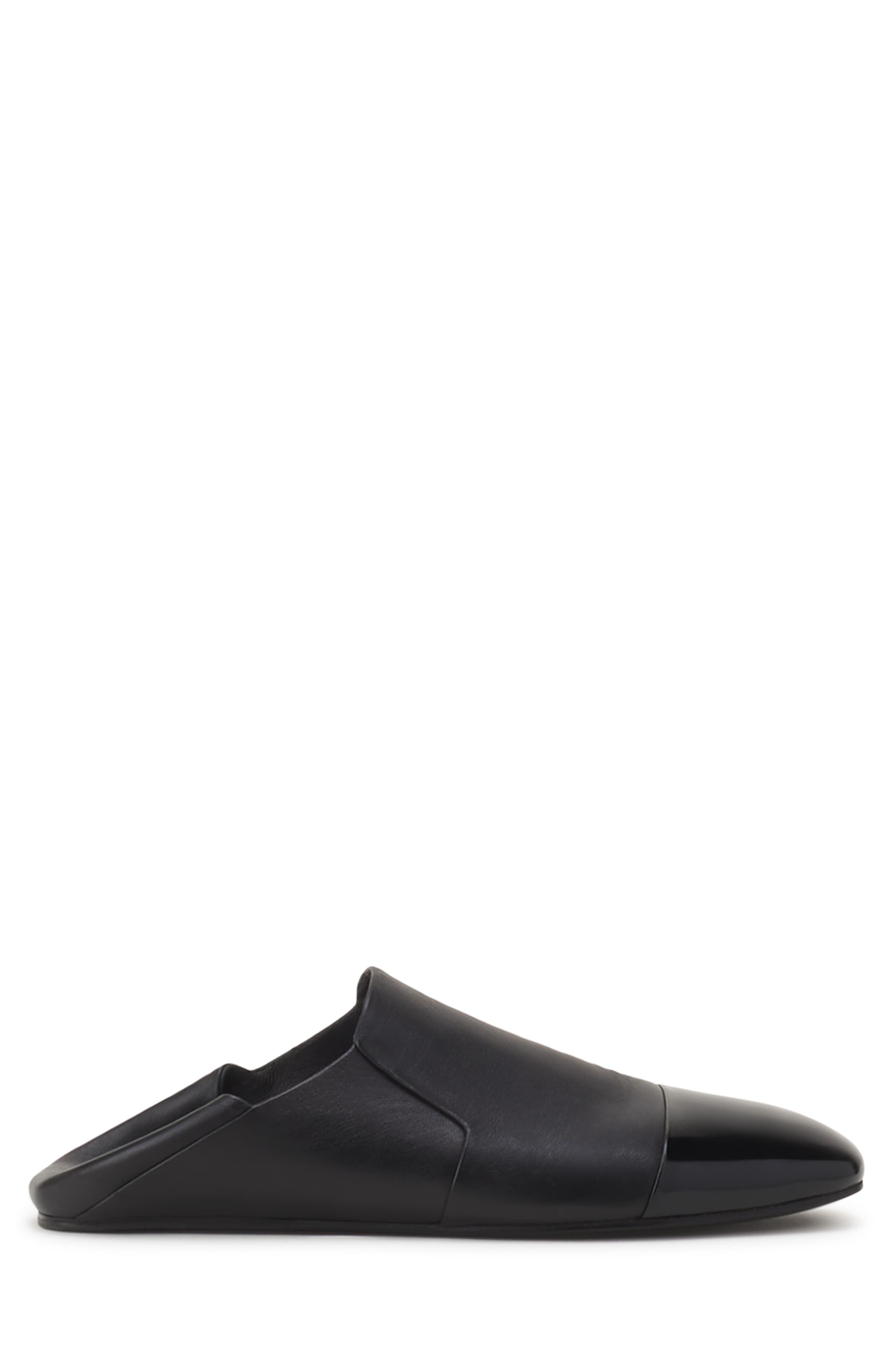 Soft Loafers In Leather, Alternate, color, Black