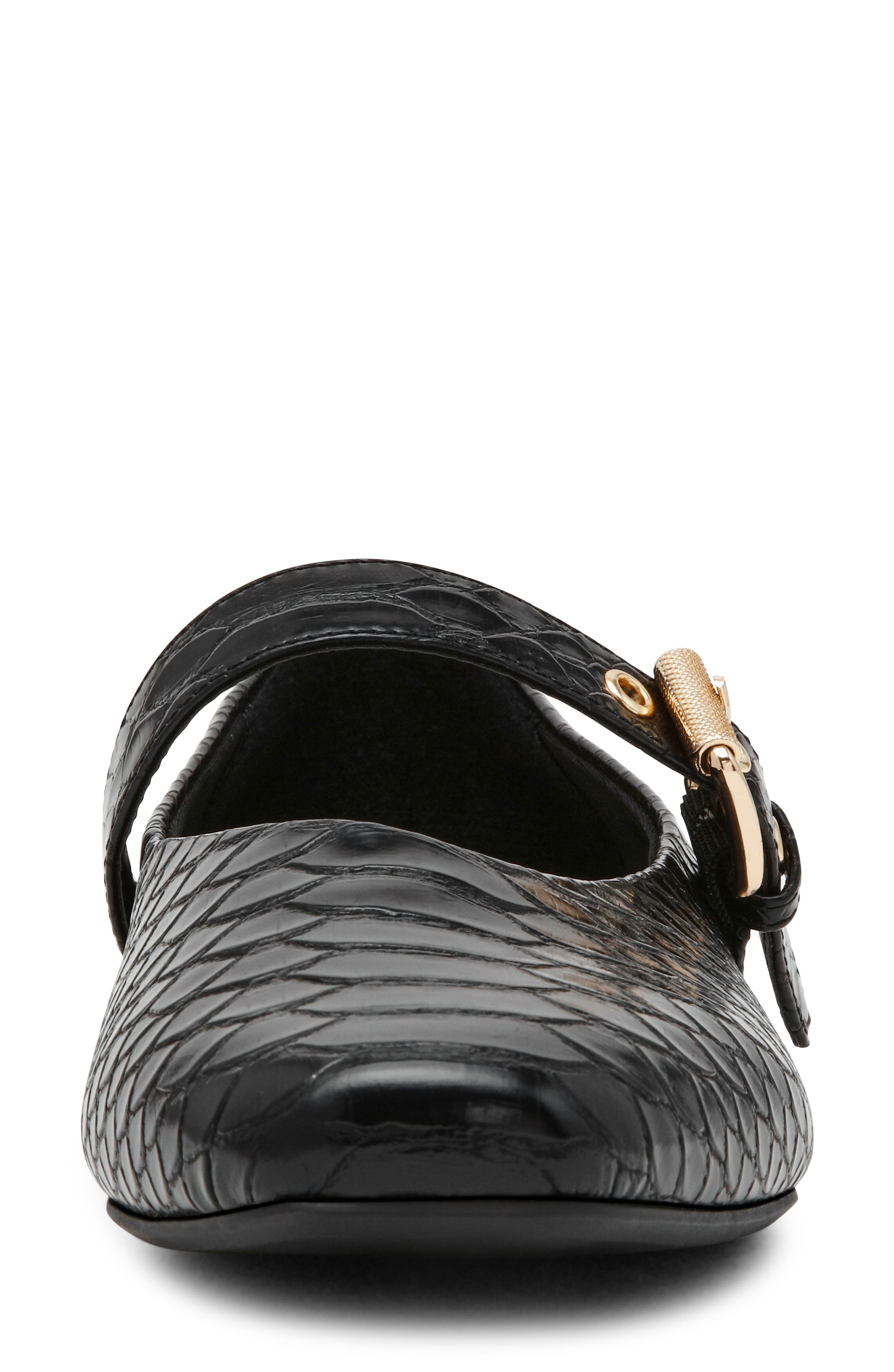 Mulaney Mary Jane Flat, Alternate, color, BLACK SNAKE