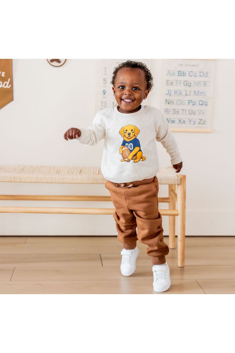 Sports Pup Sweatshirt, Alternate, color, Natural Heather