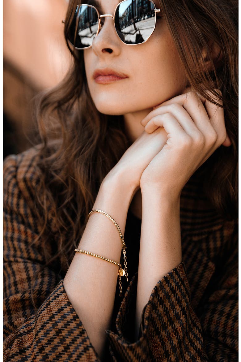 The Serpentine Bracelet, Alternate, color, GOLD