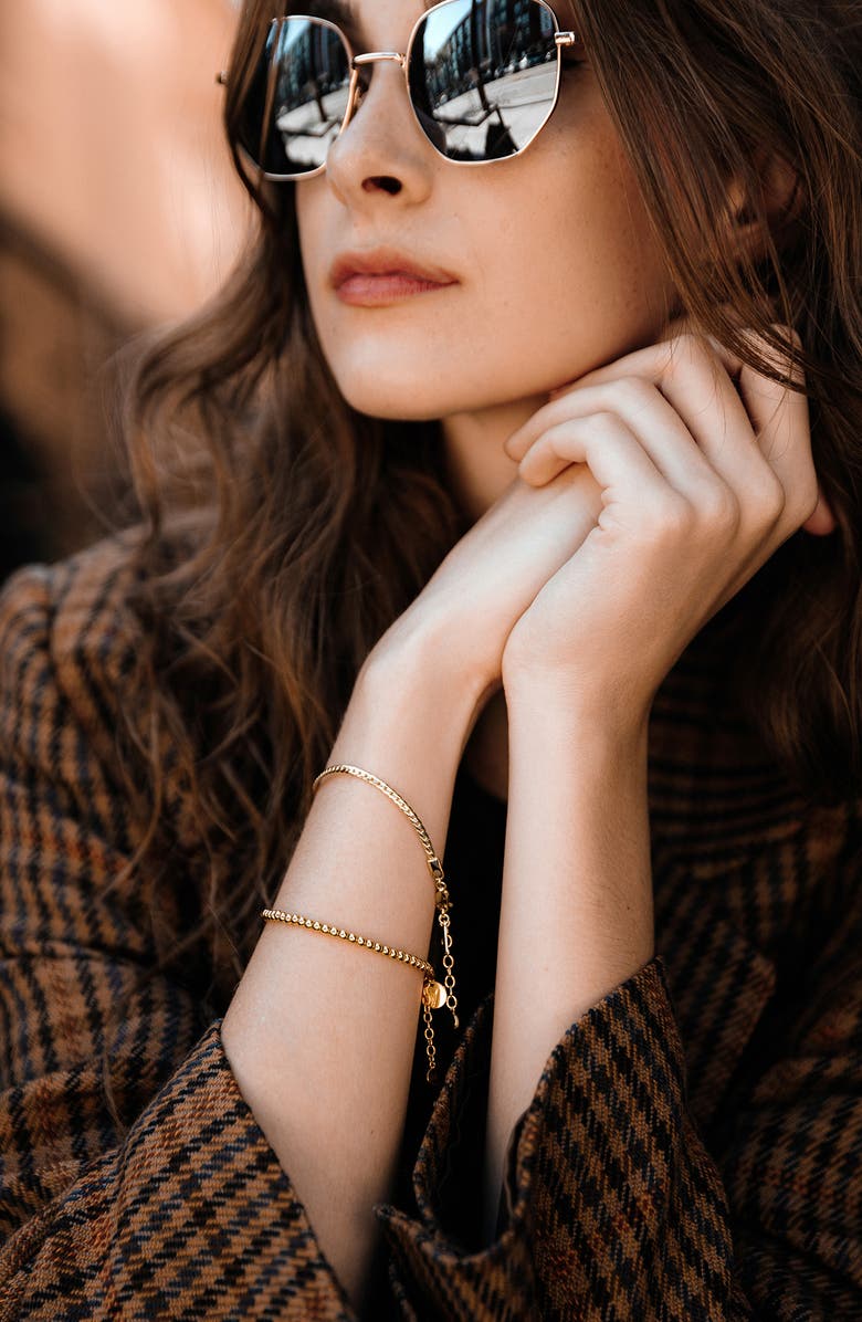 Vincero The Serpentine Bracelet, Alternate, color, Gold