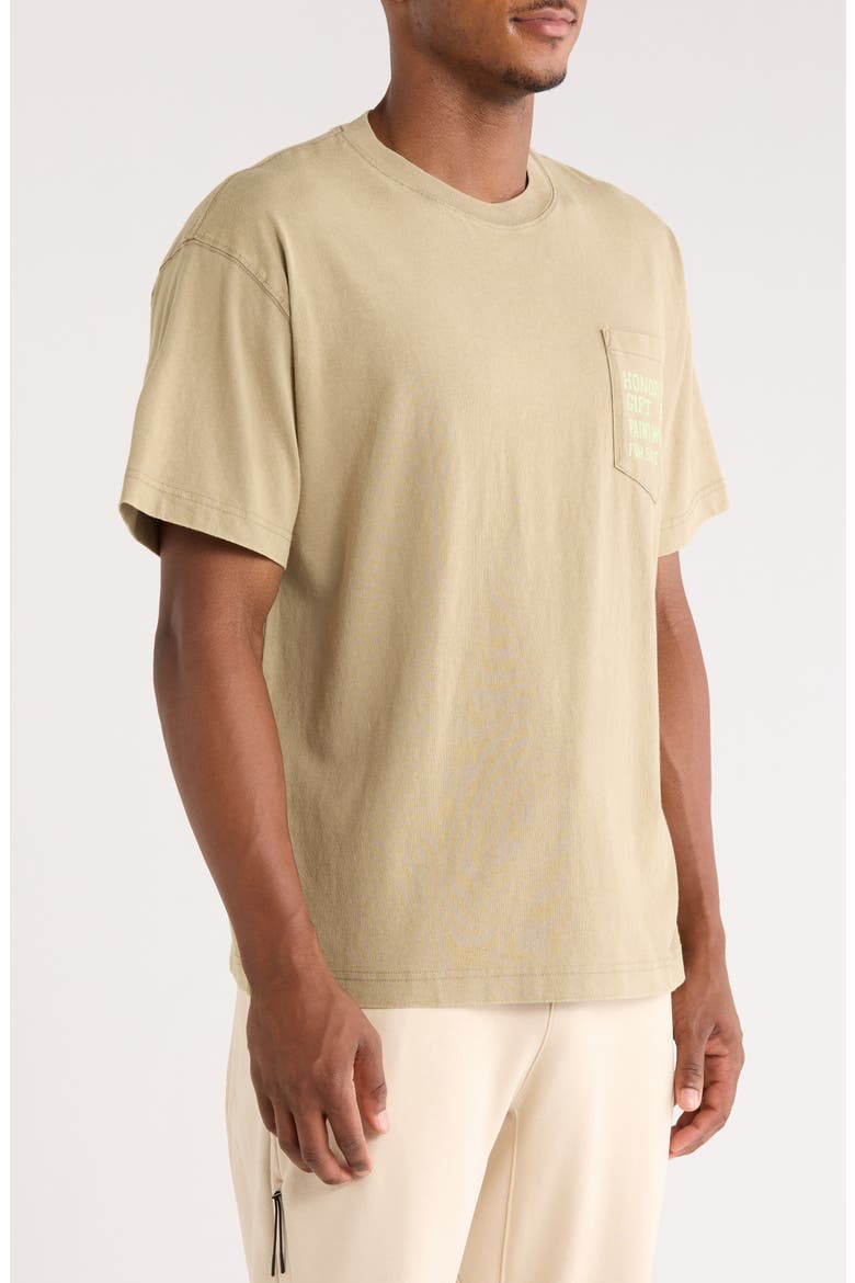 Paint Works Graphic Pocket T-Shirt, Alternate, color, TAUPE