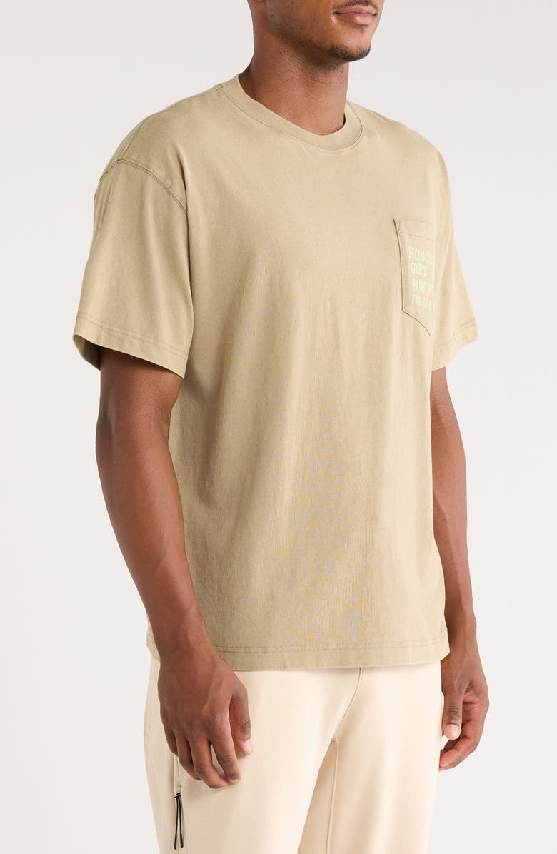 HONOR THE GIFT Paint Works Graphic Pocket T-Shirt, Alternate, color, Taupe