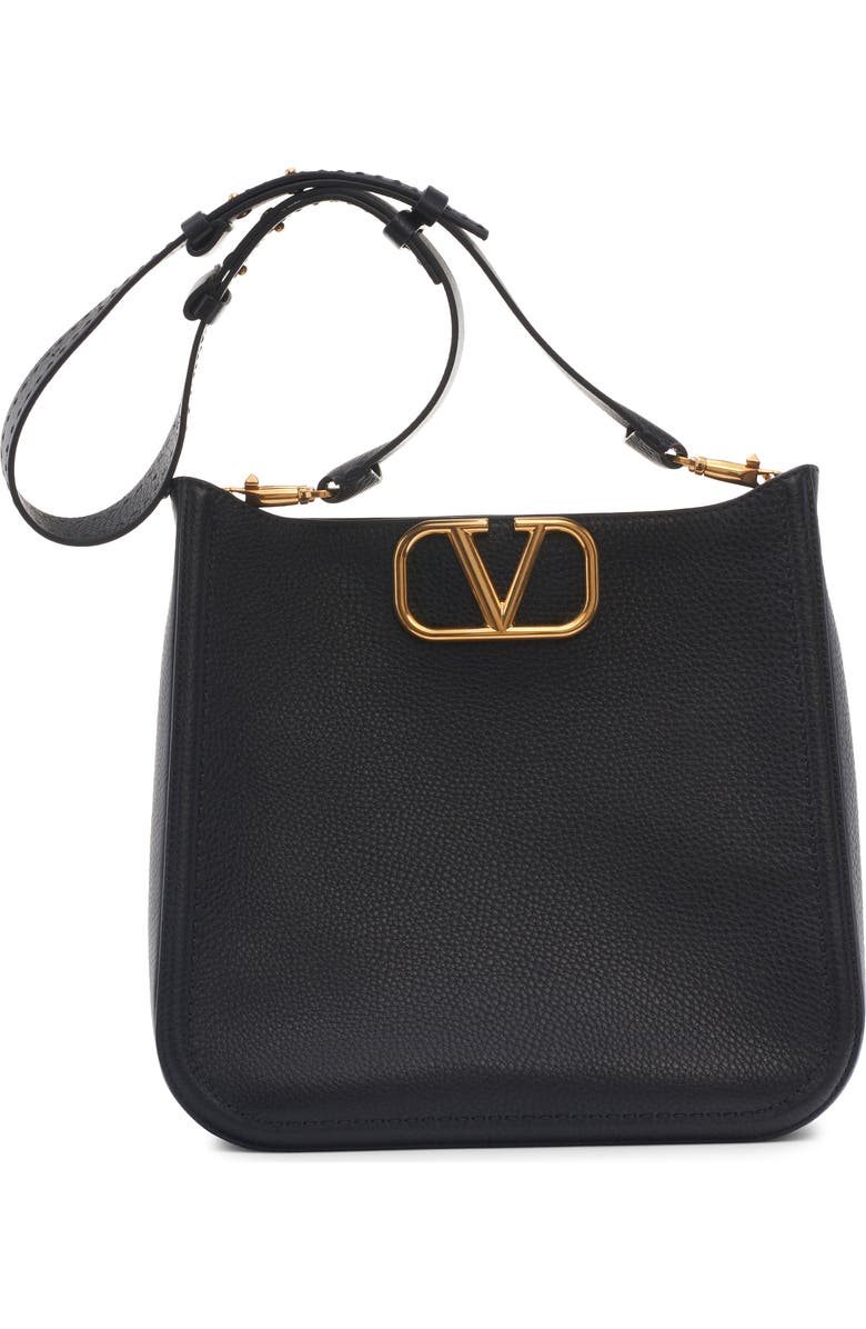Valentino Garavani VLOGO Alltime Hobo Bag, Main, color,