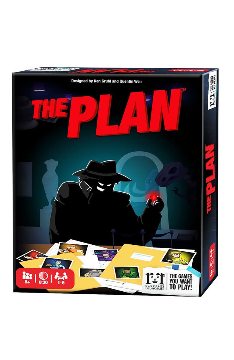 R&R Games Museum Heist Card and Tile Game, Main, color, Multicolored