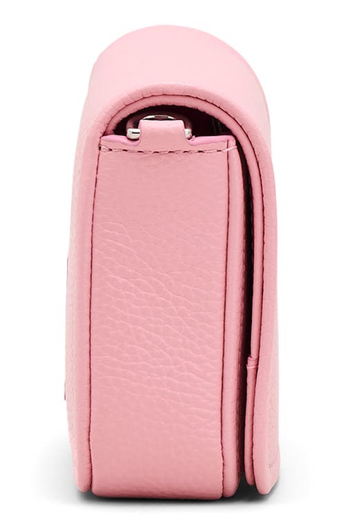 Marc Jacobs The Mini Leather Crossbody Bag In Pink