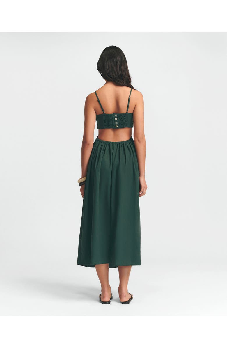 ST MRLO Preston Dress, Alternate, color, Forest Green
