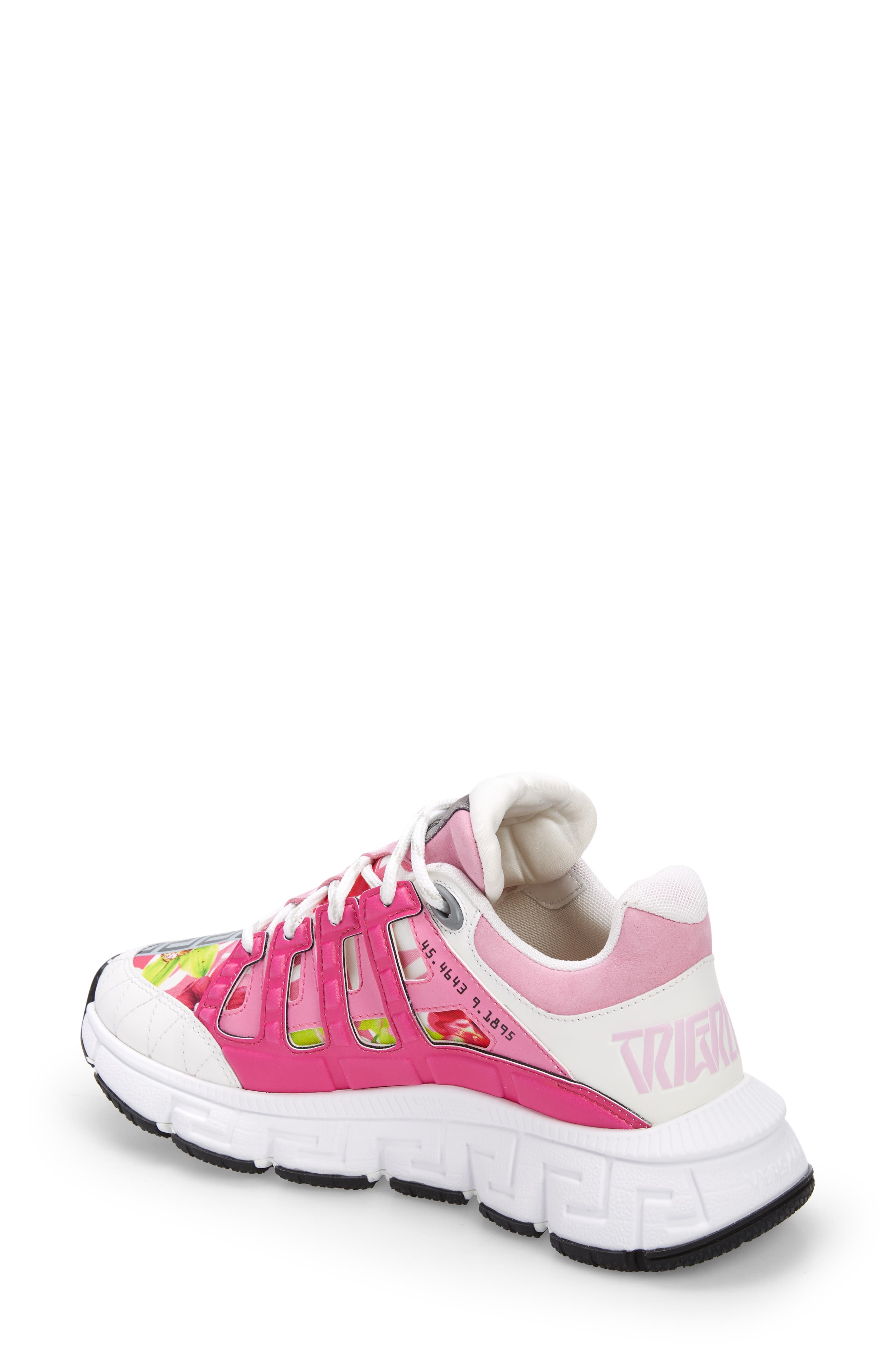 Versace Trigreca Low Top Sneaker, Alternate, color, 