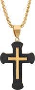 STEELTIME Cross Pendant Necklace