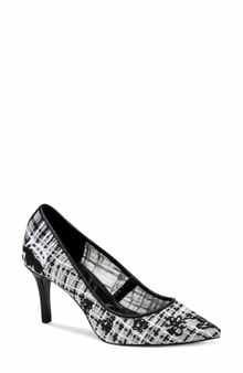 KARL LAGERFELD Royale Whimsy Pointed Toe Pump