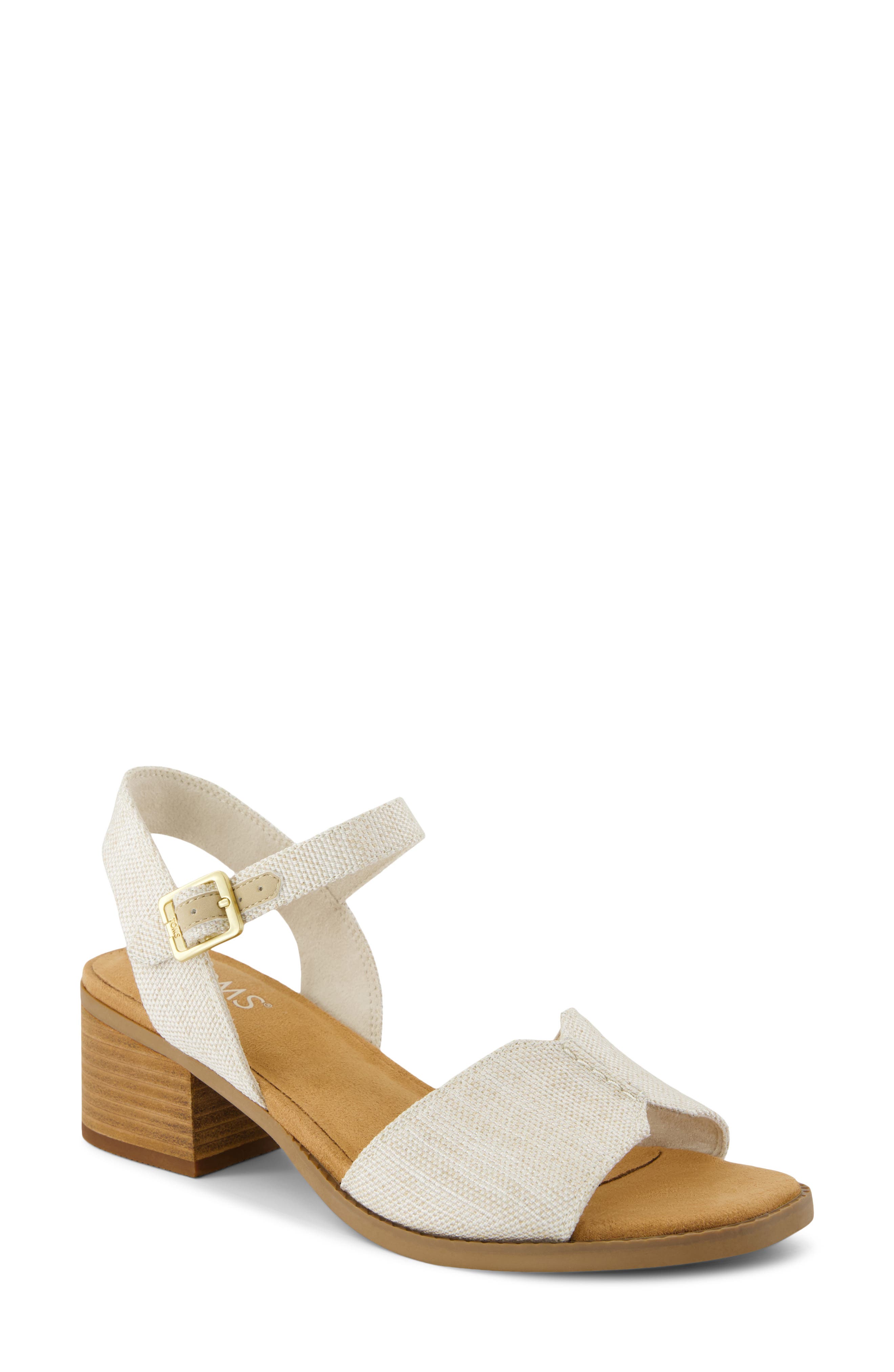 Eloise Block Heel Sandal, Main, color, NATURAL