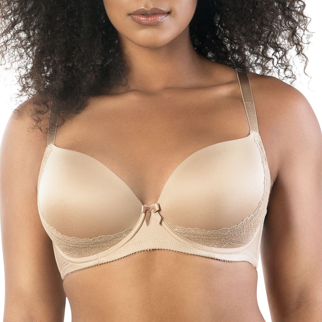 Parfait Casey Plunge Molded T-shirt Bra In Nude