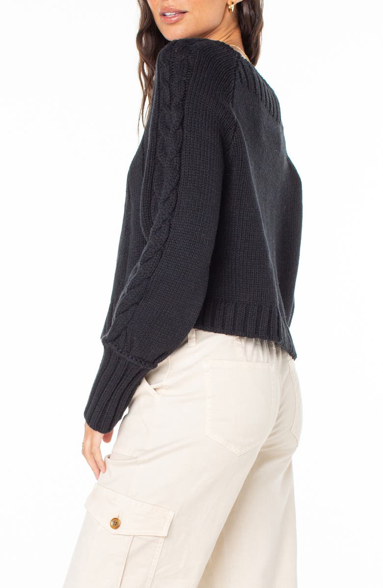 Roxy Day Dreams Sweater, Alternate, color, Anthracite