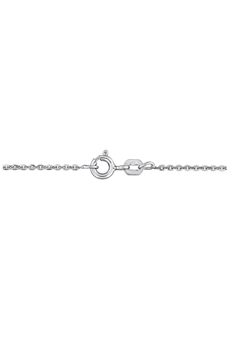 Sterling Silver 1.2mm Oval Cable Chain Necklace, Alternate, color, SILVER