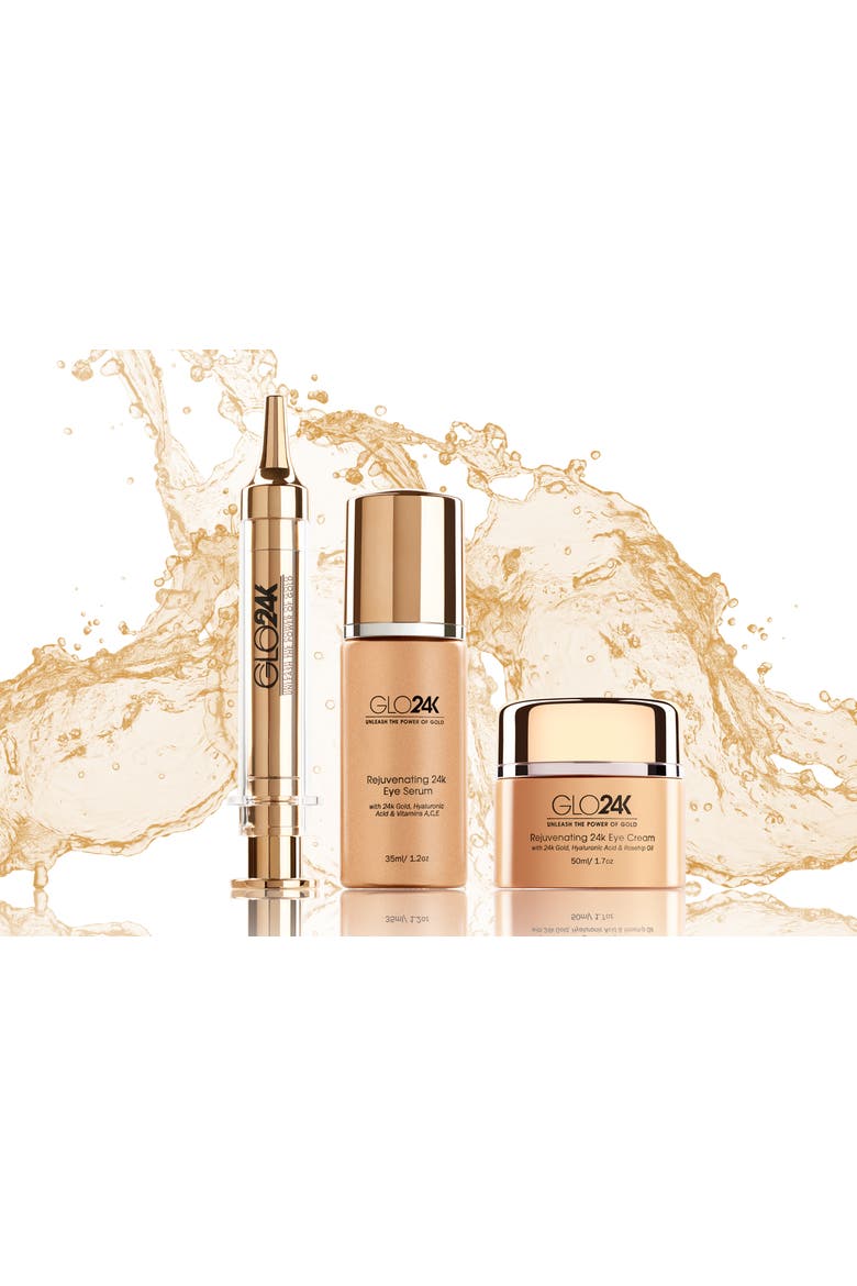 Eye Care Set with our 24k Instant Facelift Cream, Eye Treatment Cream, and Eye Serum., Alternate, color, NA