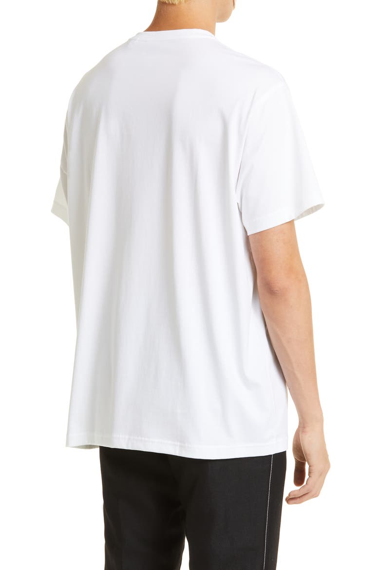 Men's Harriston Logo Graphic Tee, Alternate, color, WHITE