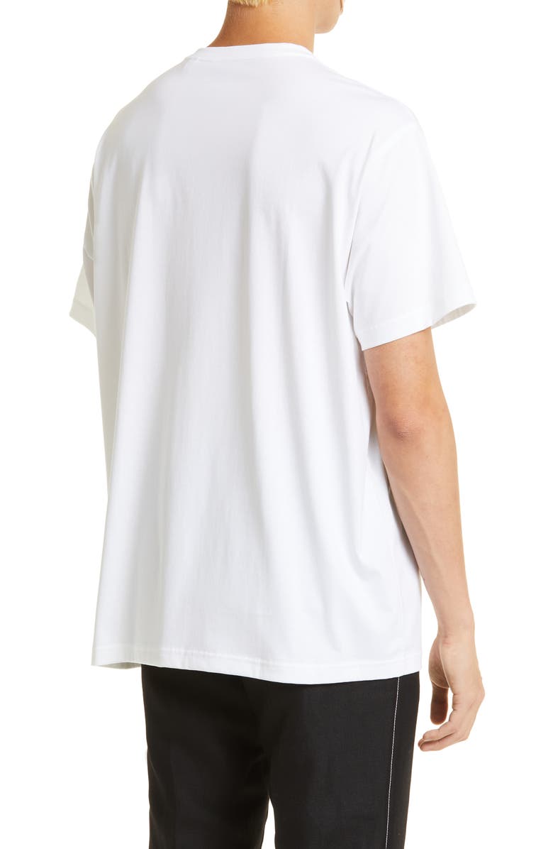 Burberry Men's Harriston Logo Graphic Tee, Alternate, color, White