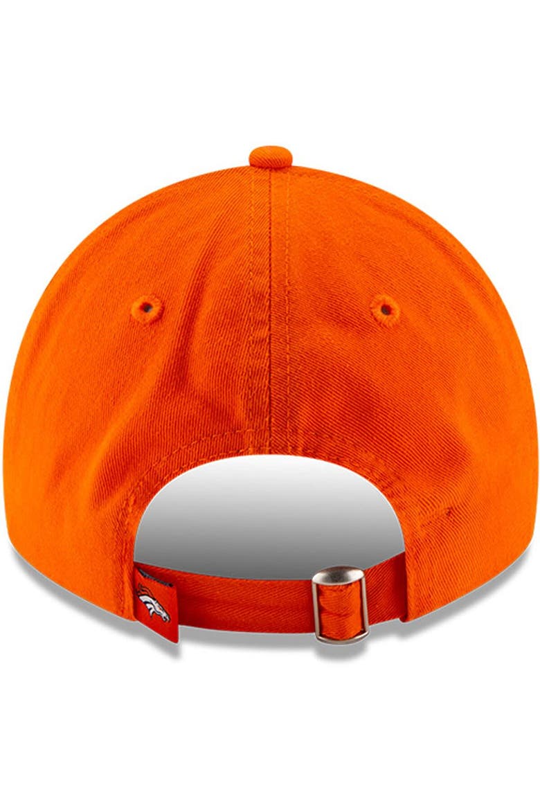 Women's New Era Orange Denver Broncos Core Classic Primary 9TWENTY Adjustable Hat, Alternate, color, Orange