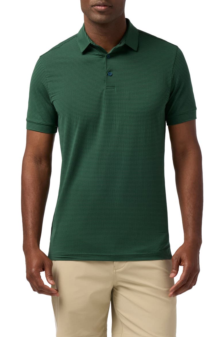 Copa Trim Fit Performance Polo, Main, color, PINE