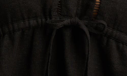 LUCKY BRAND LUCKY BRAND DOLMAN SLEEVE LINEN BLEND TOP