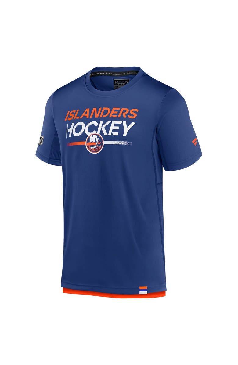 FANATICS Men's Fanatics  Royal New York Islanders Authentic Pro Tech T-Shirt, Alternate, color, 