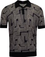 Lords of Harlech Inter Twine Mens Merino Silk Cashmere Polo