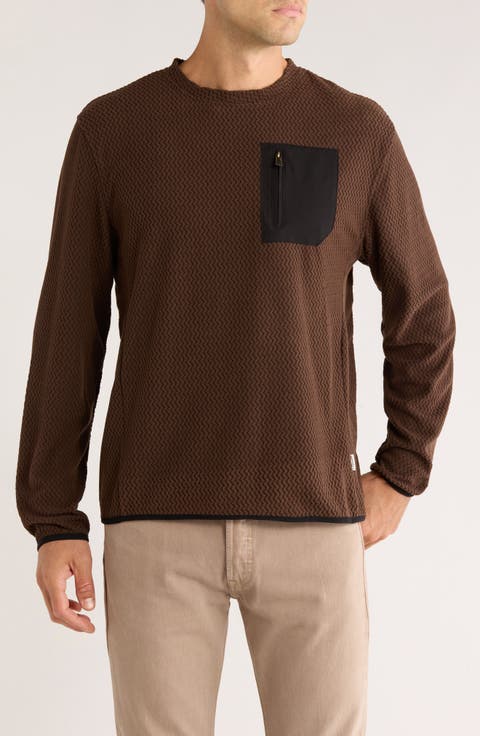 Vault Chevron Crewneck Pullover