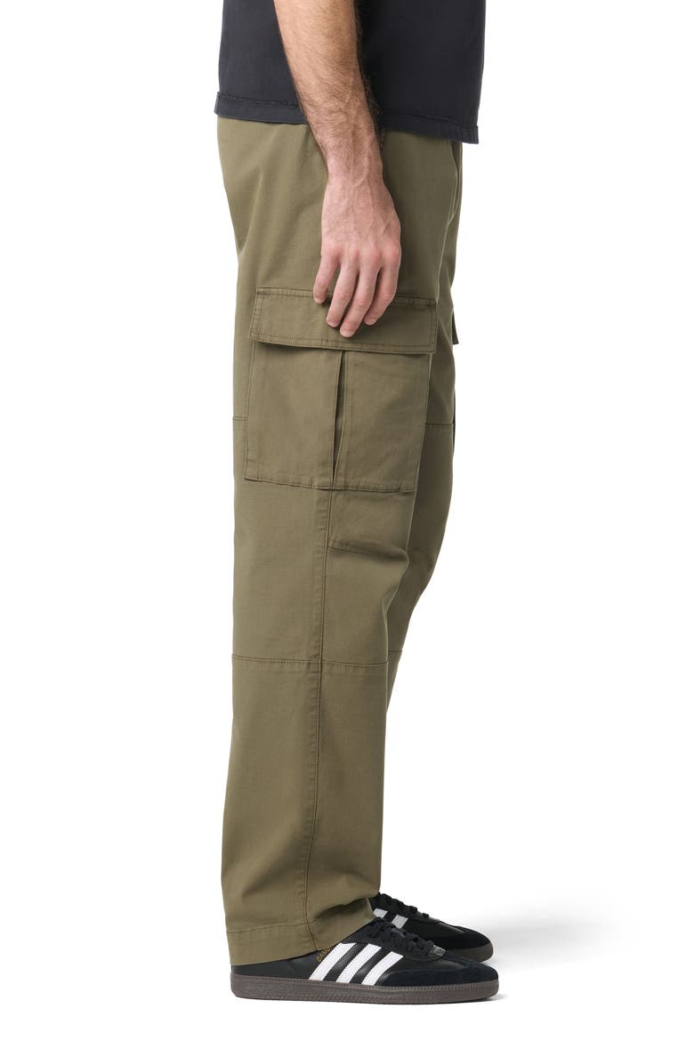 Stretch Cotton Cargo Pants, Alternate, color, OLIVE