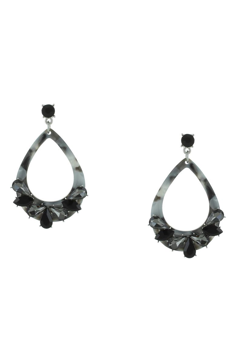OLIVIA WELLES Halle Crystal Drop Earrings, Main, color, 