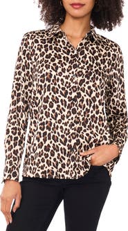 Vince Camuto Print Button-Up Shirt
