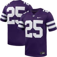Nike Men's Nike #25 Purple Kansas State Wildcats Untouchable Replica Game Jersey