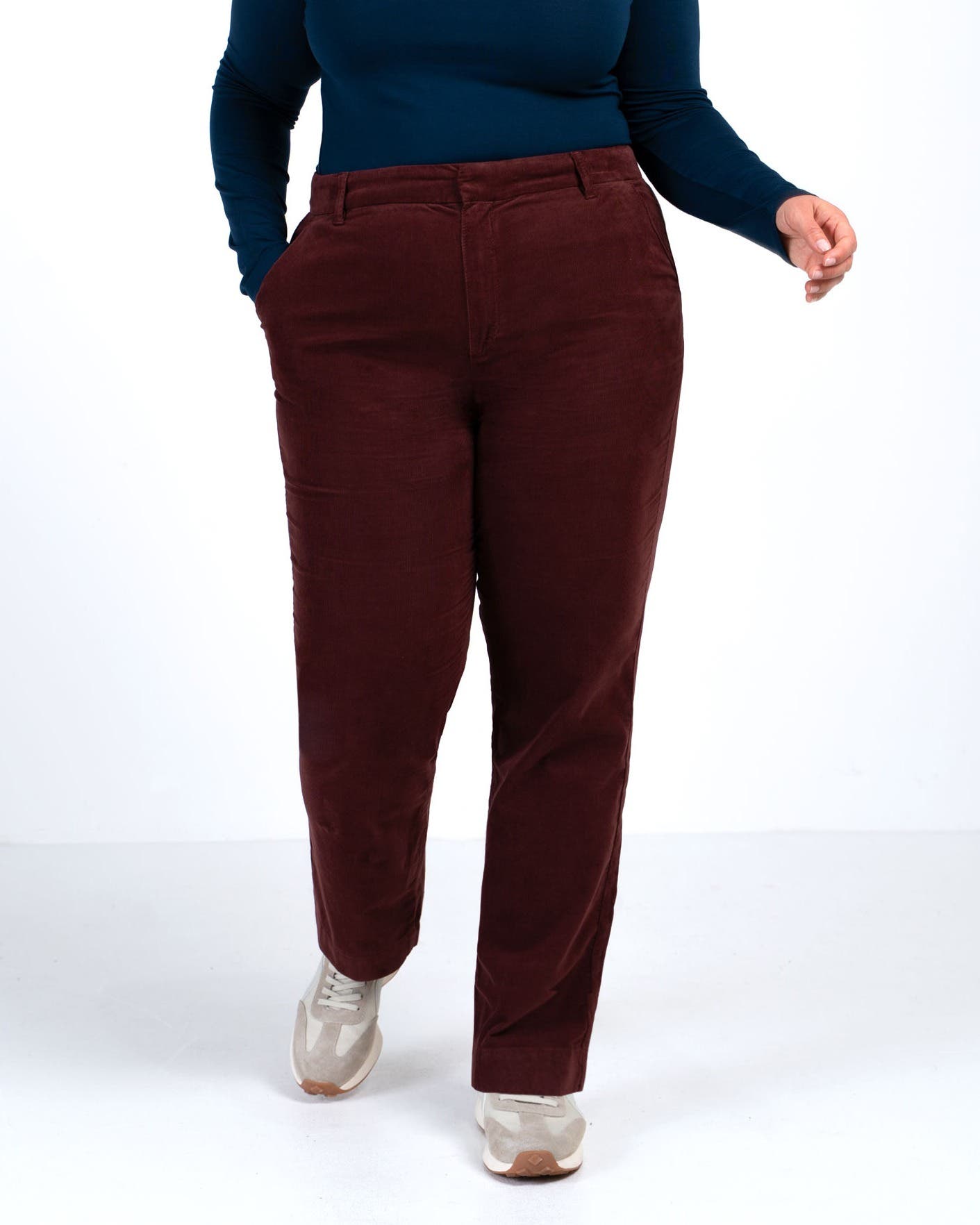 Jamie Cord Straight Pants - image 5