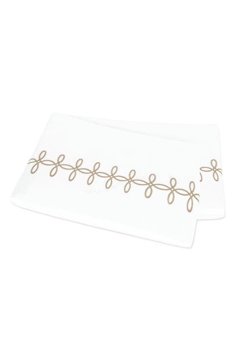Gordian Knot 500 Thread Count Cotton Percale Flat Sheet