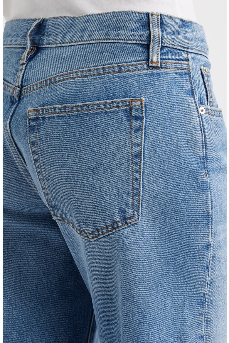 The Saturday Low Rise Relaxed Straight Leg Jeans, Alternate, color, STATIC