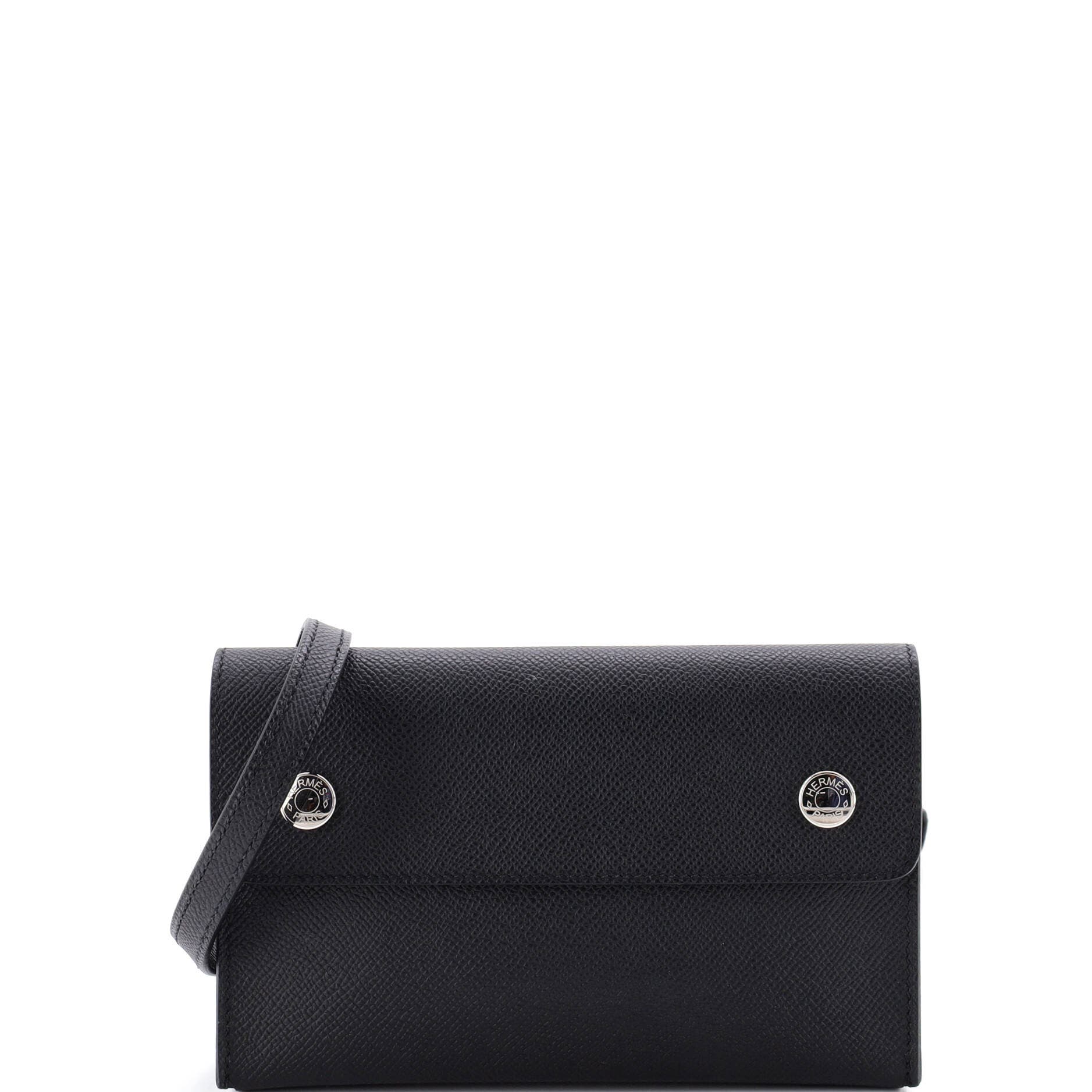 Hermesnap Wallet Bag Epsom, Main, color, Noir