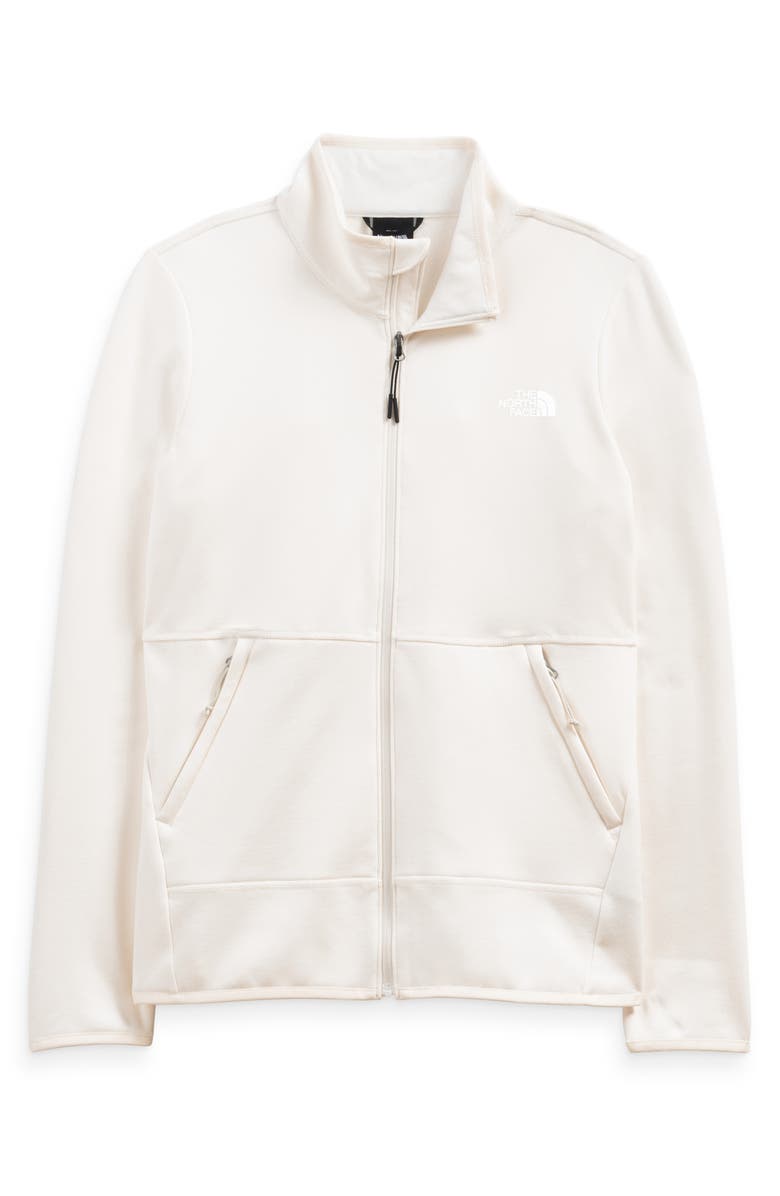 The North Face Canyonlands Fleece Full Zip Jacket, Alternate, color, Gardenia White Heather
