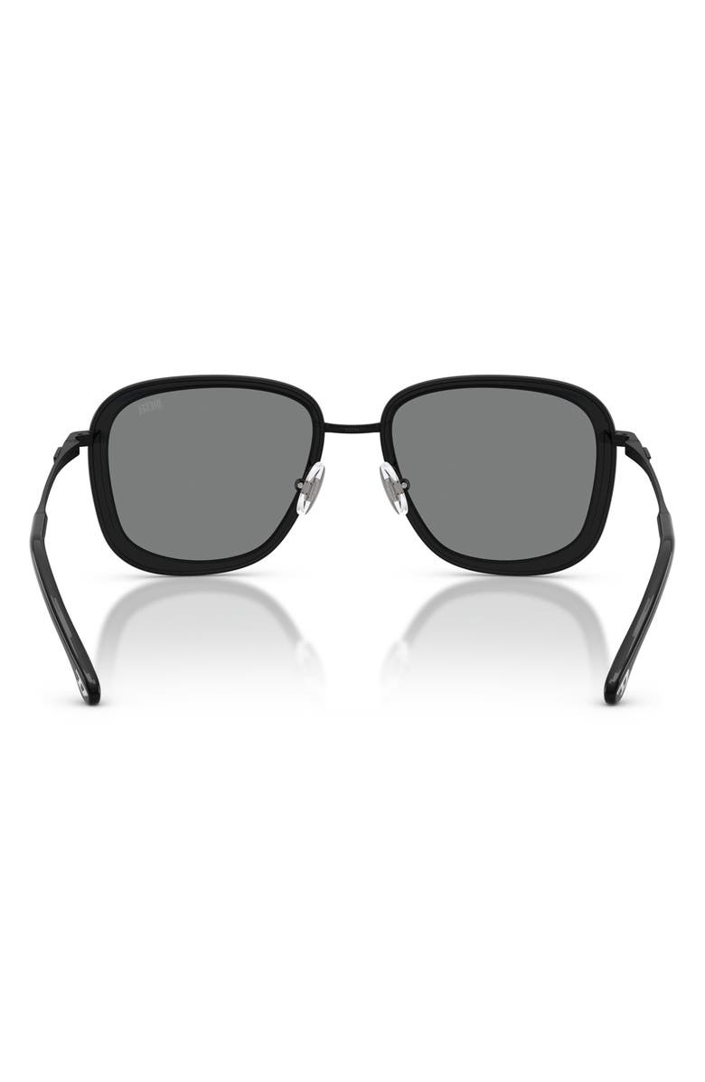 DIESEL<sup>®</sup> DL1017 52mm Square Sunglasses, Alternate, color, Matte Black / Dark Grey
