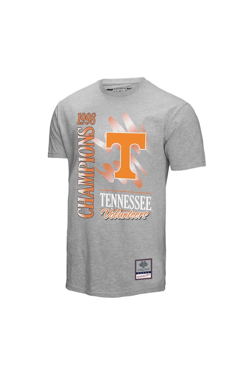Mitchell & Ness Men's Mitchell & Ness Gray Tennessee Volunteers Retro Brush Mineral Wash T-Shirt, Alternate, color, Gray