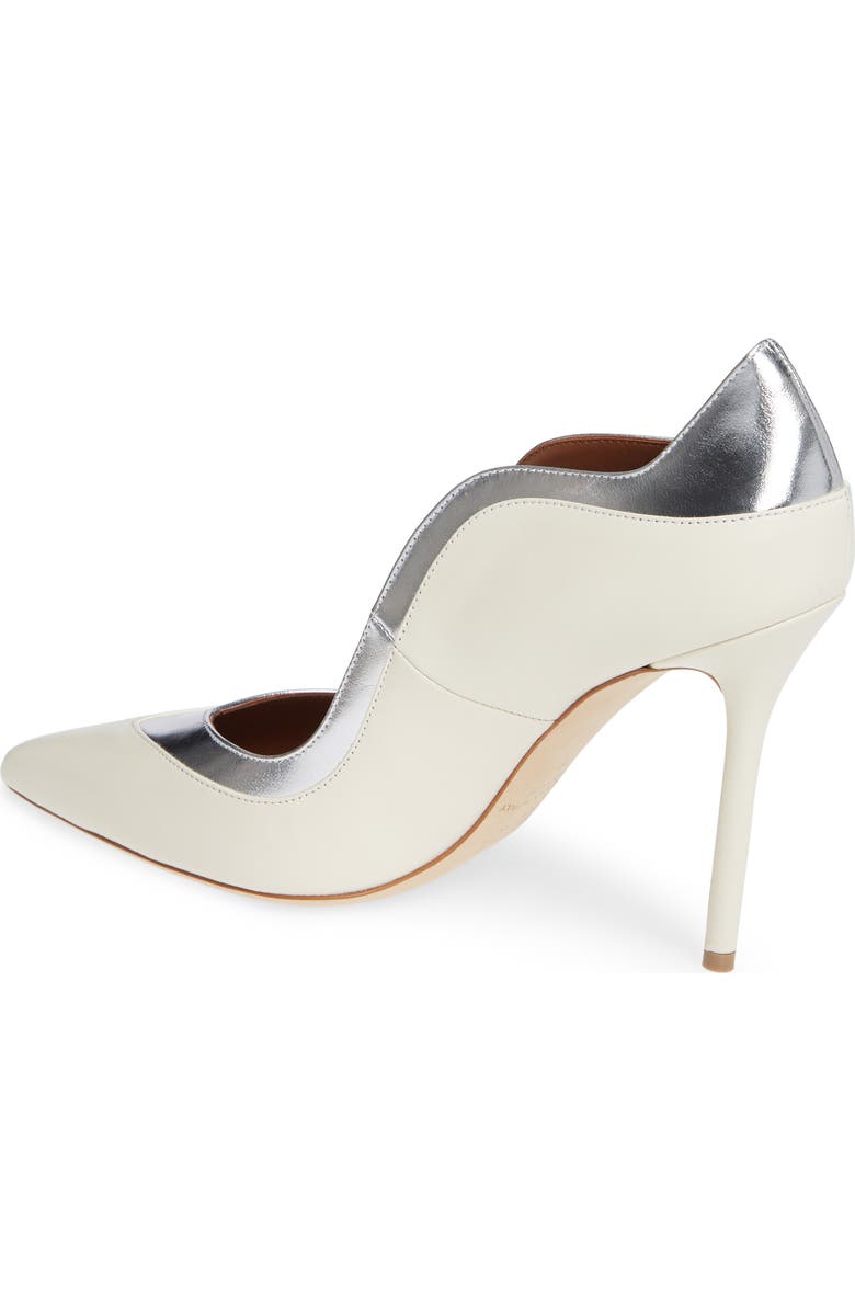 Malone Souliers Penelope Wave Pointy Toe Pump, Alternate, color,
