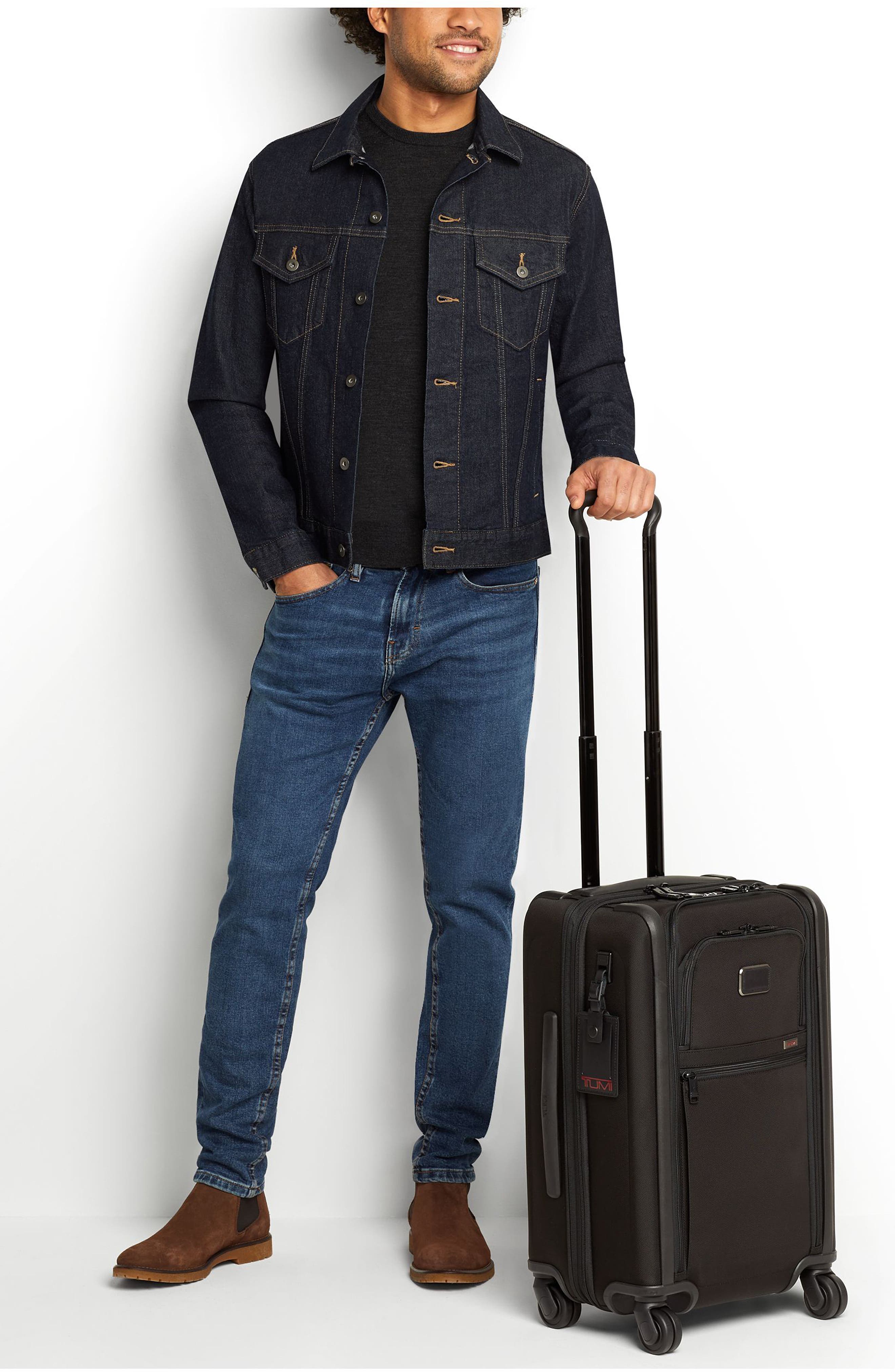 TUMI Alpha 3 Collection 22-Inch International Expandable Wheeled Carry-On Bag, Alternate, color, 